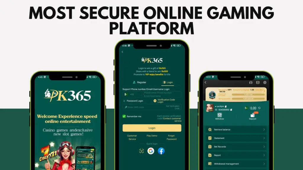 how to withdraw money from pk365 game